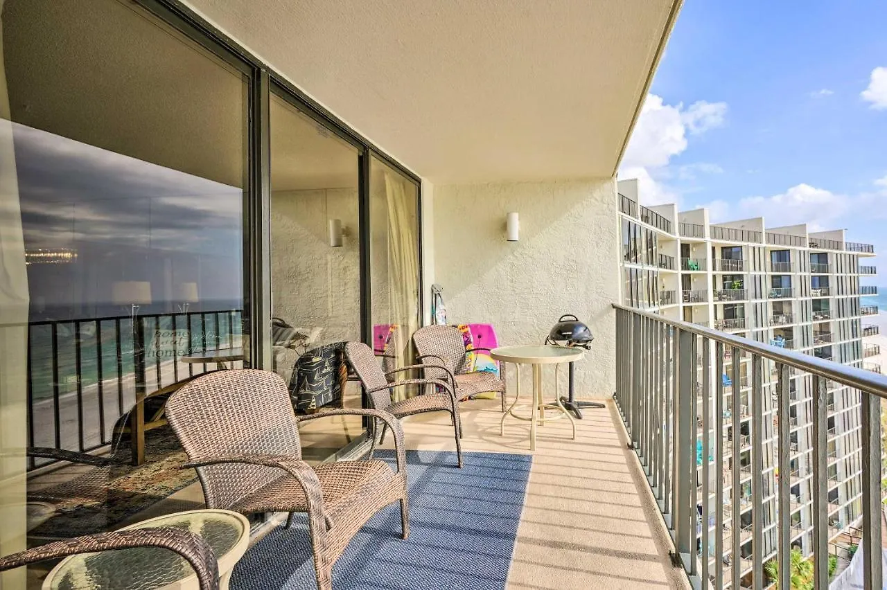 Idyllic Pcb Condo With Pool Access And Ocean Views! Panama City Beach Appartement
